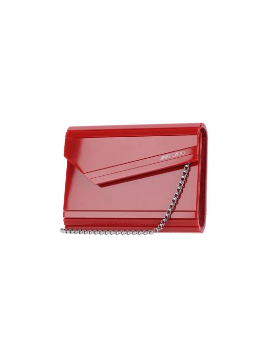 26SS 지미추 클러치/파우치 CANDY ACR RUBY RED Red - JIMMY CHOO