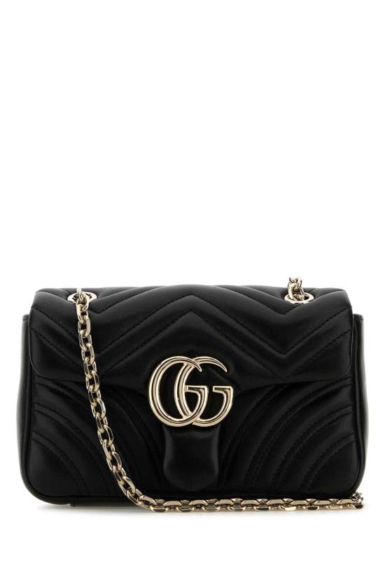 26FW 구찌 GG 마몽 스몰 숄더백 837280AAE38 1000 Black