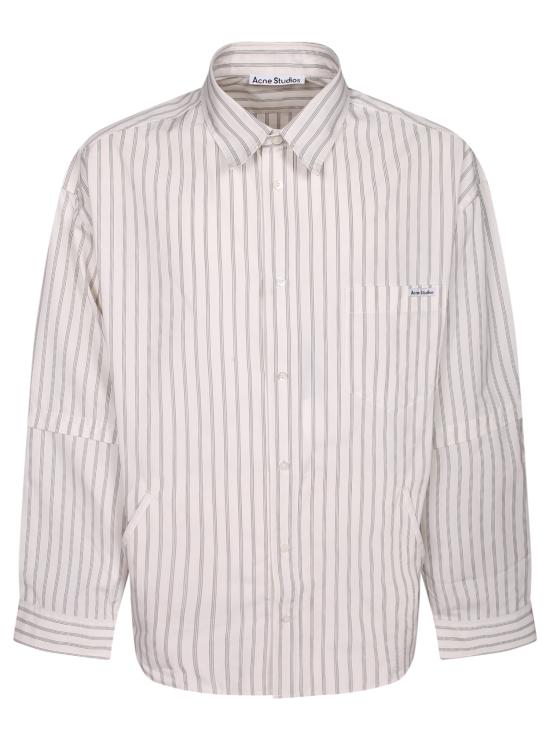 26SS 아크네 스튜디오 긴팔 셔츠 BB0670 CHD White