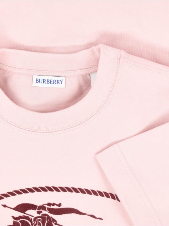 26SS 버버리 반팔 티셔츠 8110925 C2989 Pink - BURBERRY