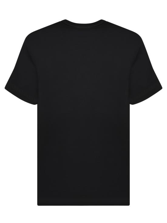 26SS 버버리 로고 코튼 티셔츠 8122387 A1189 Black - BURBERRY