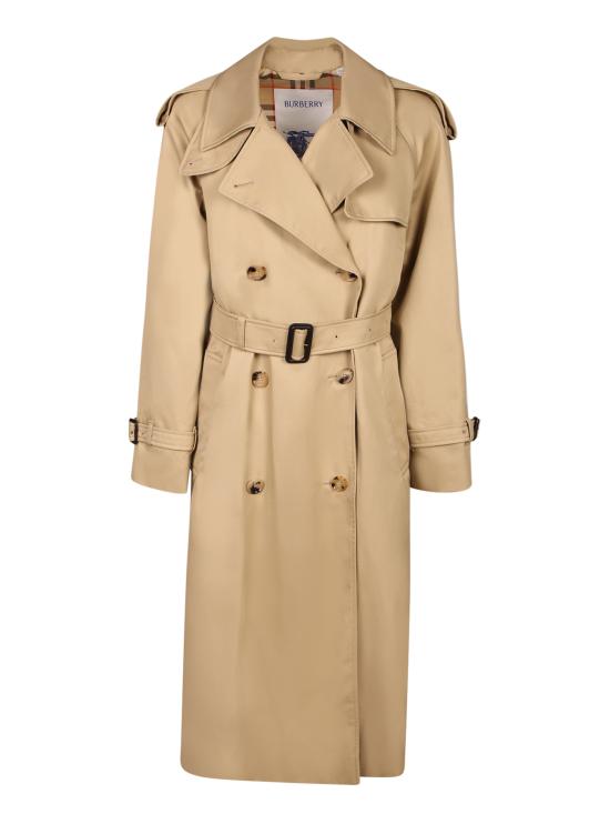 26SS 버버리 롱 캐슬포드 트렌치 코트 8119066 A1435 Beige