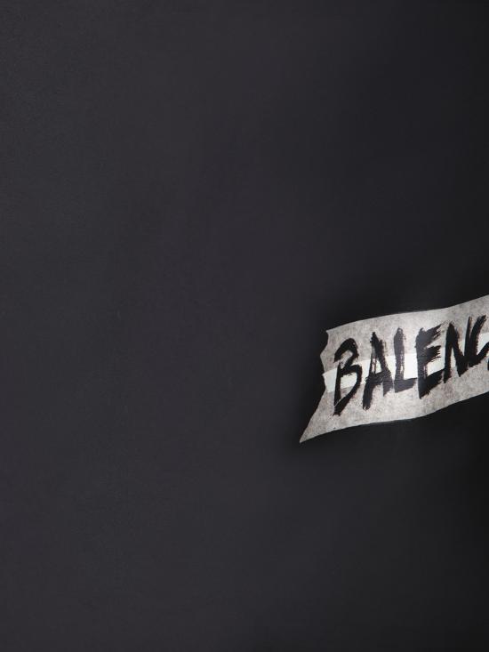  발렌시아가 트레이닝/조거 팬츠 857634 TPQ38 1000 Black - BALENCIAGA