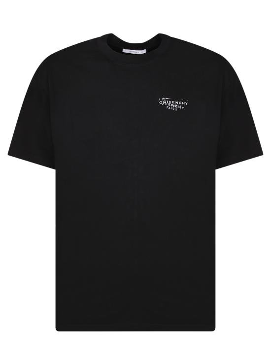 26SS 지방시 반팔 티셔츠 BM71NK 3YSA 001 Black