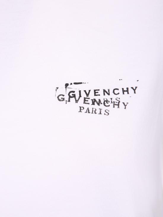 26SS 지방시 반팔 티셔츠 BW70FJP 7A7 100 White - GIVENCHY