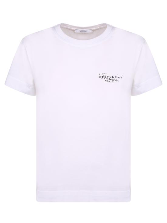 26SS 지방시 반팔 티셔츠 BW70FJP 7A7 100 White