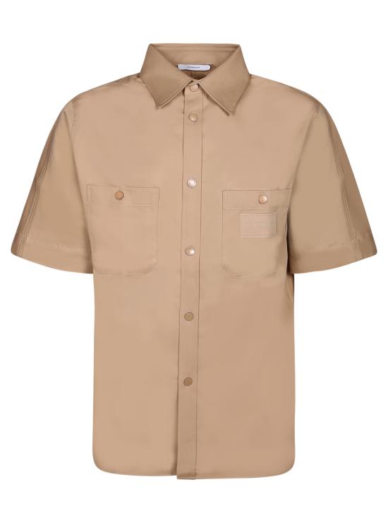  지방시 반팔 셔츠 BM6183 15XZ 250 Beige