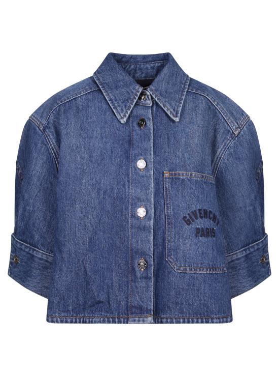 26SS 지방시 셔츠 BW61J75 17B 420 Blue