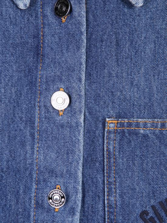 26SS 지방시 셔츠 BW61J75 17B 420 Blue - GIVENCHY