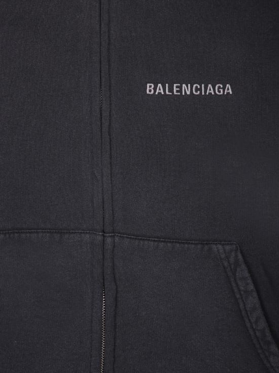 26SS 발렌시아가 긴팔 티셔츠 858133 TSVE4 1095 Black - BALENCIAGA