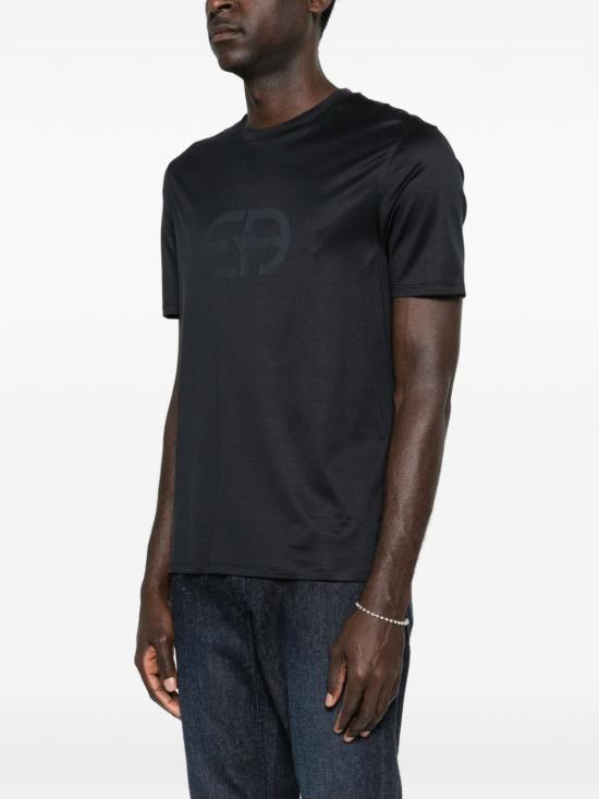 26SS 엠포리오 아르마니 반팔 티셔츠 EM004581 AF10017UB118 Blue - EMPORIO ARMANI