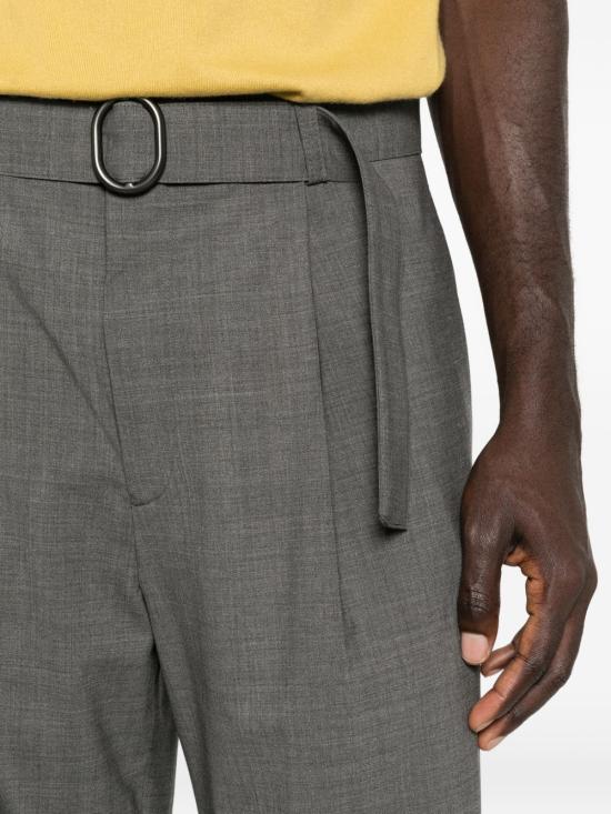 26SS 엠포리오 아르마니 스트레이트 팬츠 EM004768 TE19332O8003 Grey - EMPORIO ARMANI