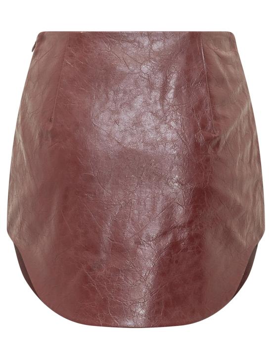 26SS 디젤 숏 스커트 A201100QMBU 43J BORDEAUX - DIESEL