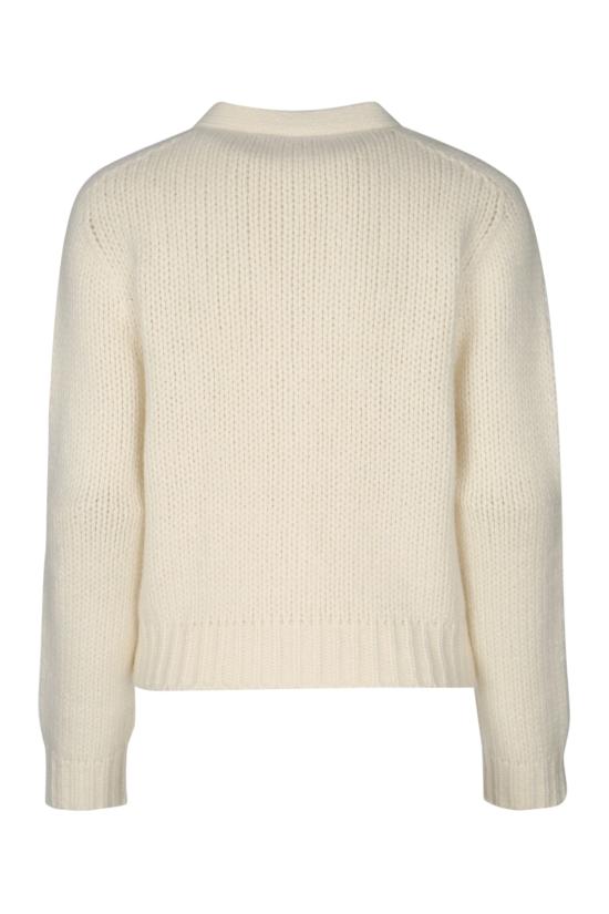 25FW 셀린느 캐시미어 실크 가디건 RY0KM0899 01OW OFF WHITE DOM - CELINE