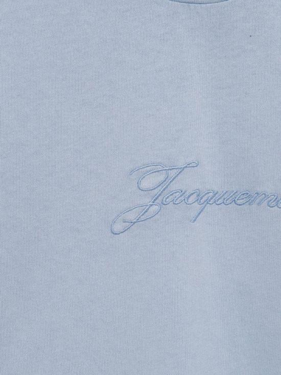 26SS 자크뮈스 반팔 티셔츠 TSM00631AJ00045330 BLUE - JACQUEMUS