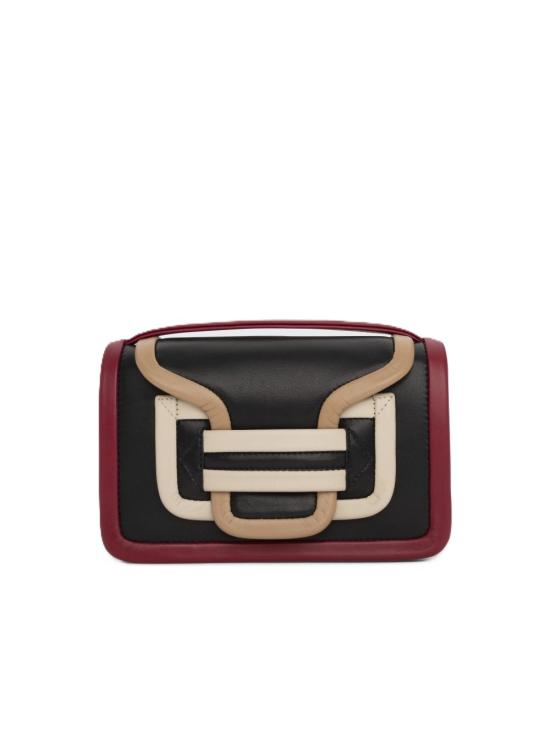 26SS 피에르하디 지갑 QV08BLACKMULTICARMINE Black