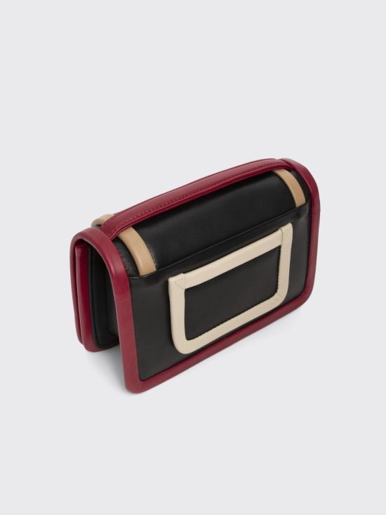 26SS 피에르하디 지갑 QV08BLACKMULTICARMINE Black - PIERRE HARDY