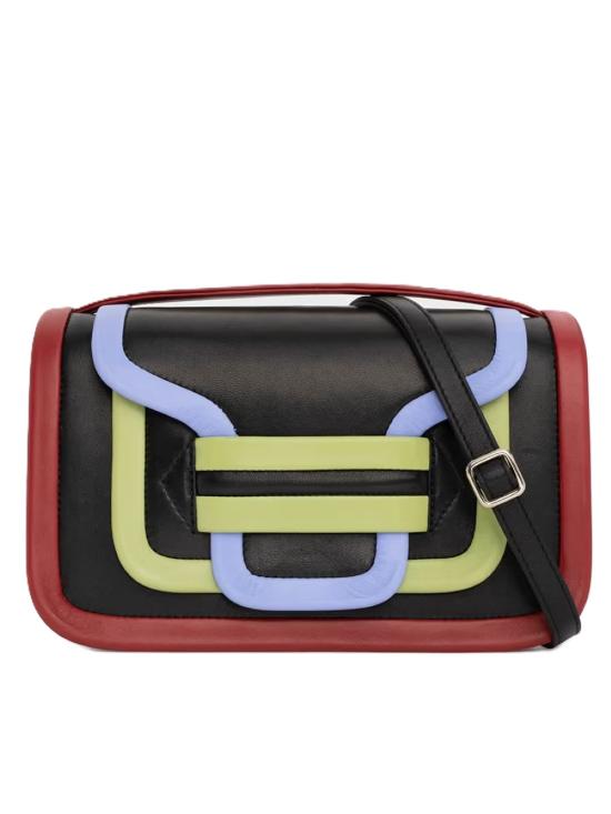 26SS 피에르하디 지갑 XR04BLACKMULTICARMINE Red