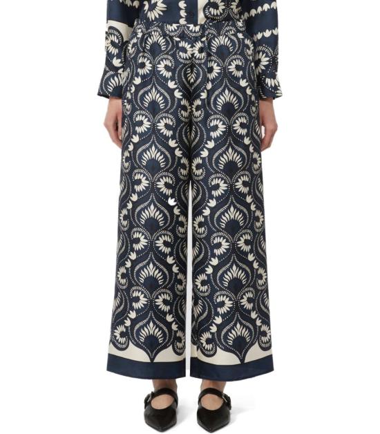 26SS 위켄드막스마라 팔라초 팬츠 2615131011600 001 38 Blue - WEEKEND MAX MARA