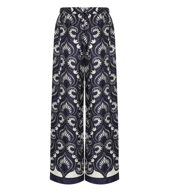 26SS 위켄드막스마라 팔라초 팬츠 2615131011600 001 38 Blue - WEEKEND MAX MARA