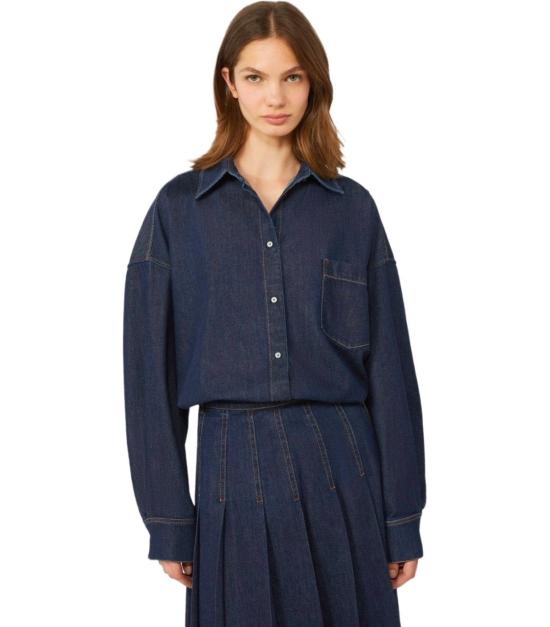 26SS 위켄드막스마라 셔츠 2615111011600 001 36 Blue - WEEKEND MAX MARA