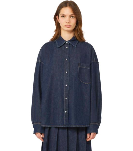 26SS 위켄드막스마라 셔츠 2615111011600 001 36 Blue - WEEKEND MAX MARA
