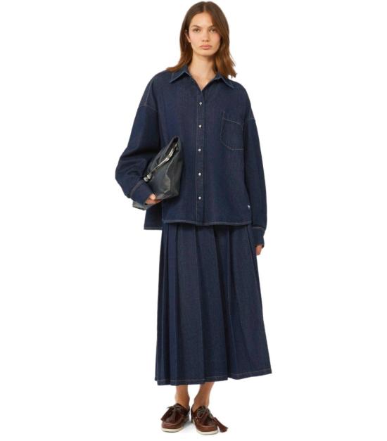 26SS 위켄드막스마라 셔츠 2615111011600 001 36 Blue - WEEKEND MAX MARA