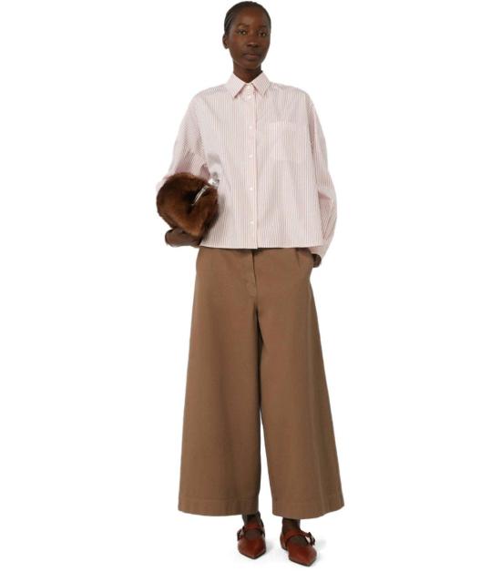 26SS 위켄드막스마라 팔라초 팬츠 2615131121600 002 38 Tan - WEEKEND MAX MARA