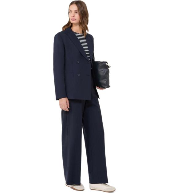 26SS 위켄드막스마라 스트레이트 팬츠 2615131041600 001 40 Blue - WEEKEND MAX MARA