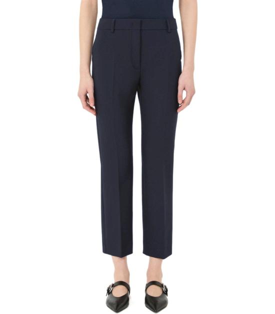26SS 위켄드막스마라 스트레이트 팬츠 2615131021600 004 40 Blue - WEEKEND MAX MARA