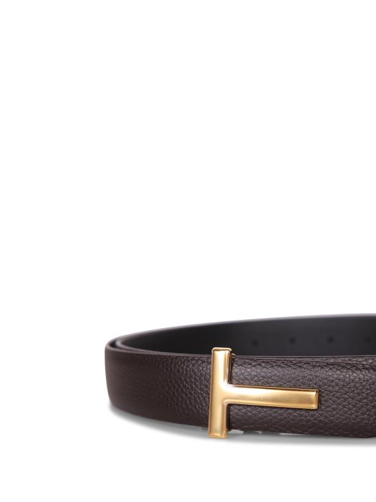 26SS 톰포드 가죽 벨트 TB224 LCL236G ENB Brown - TOMFORD