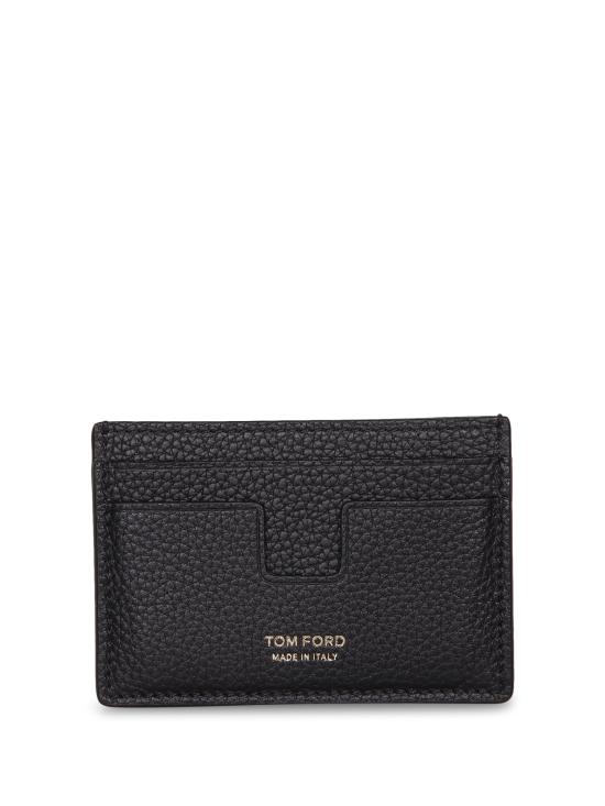 26SS 톰포드 그레인 레더 클래식 카드 홀더 Y0232 LCL158G NAA Black