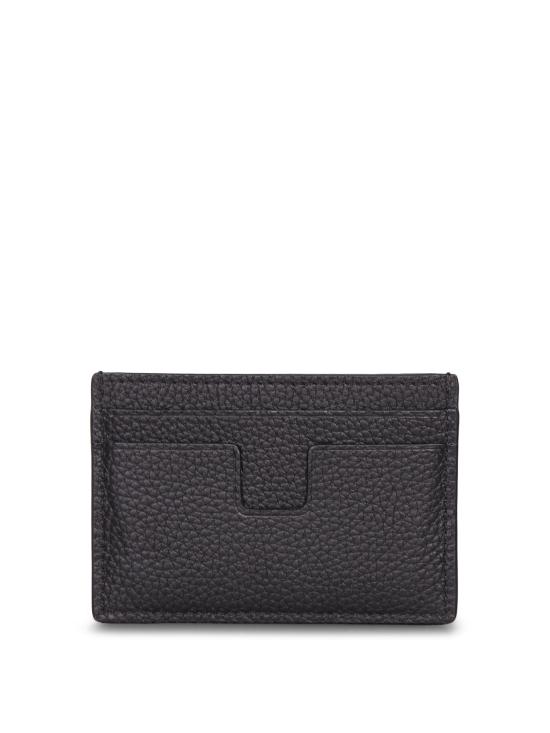 26SS 톰포드 그레인 레더 카드 홀더 Y0232 LCL158S NAA Black - TOMFORD