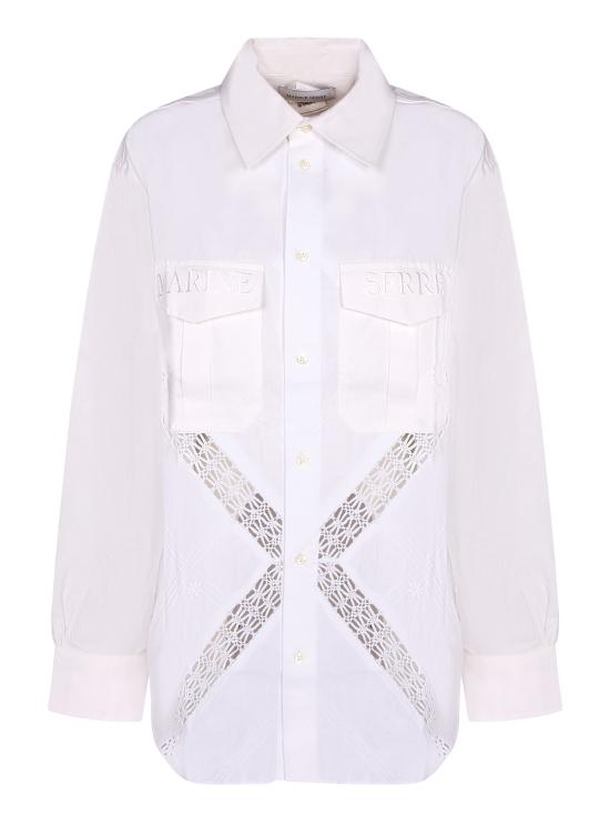 26SS 마린세르 셔츠 USI022A UWOV0045 WH20 White