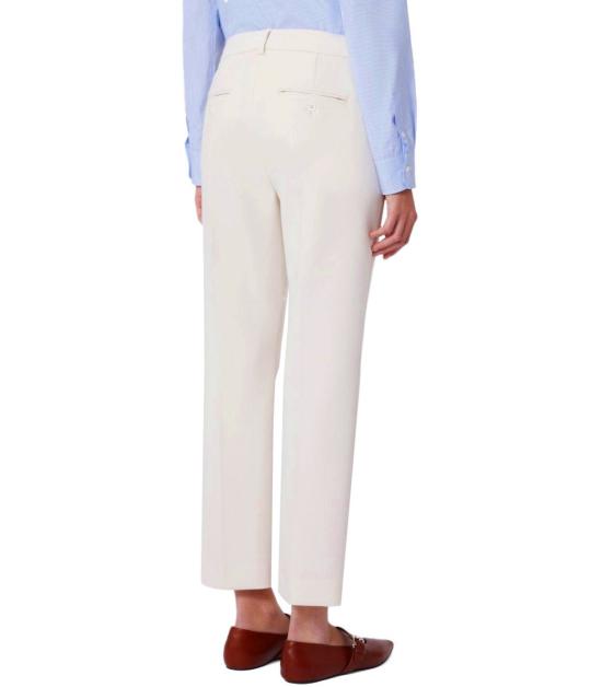 26SS 위켄드막스마라 스트레이트 팬츠 2615131021600 033 38 White - WEEKEND MAX MARA