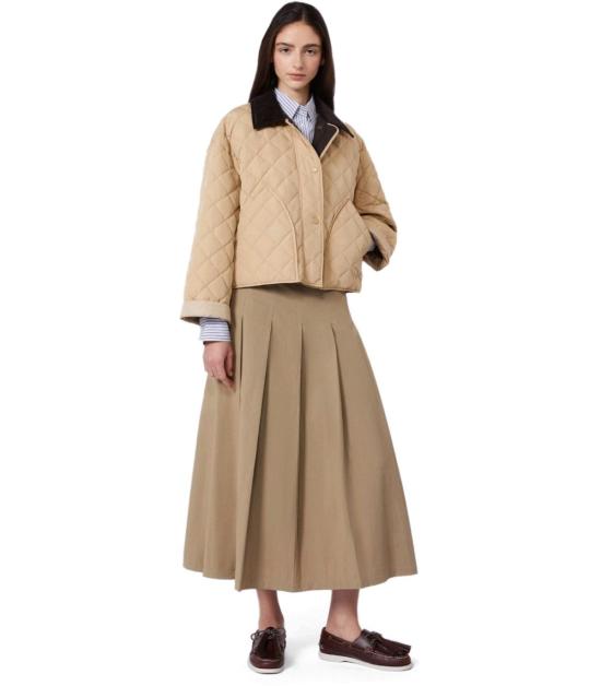 26SS 위켄드막스마라 롱 스커트 2615101111600 002 38 Beige - WEEKEND MAX MARA