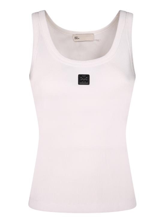 26SS 토리버치 민소매 티셔츠 165173 047 White