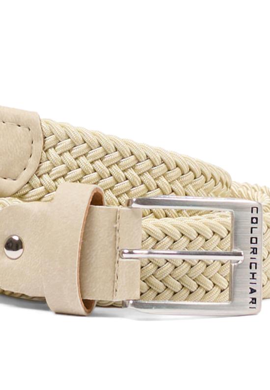 26SS [키즈] 콜로리 키아리 가죽 벨트 MJ988460 26 BEIGE - COLORI CHIARI