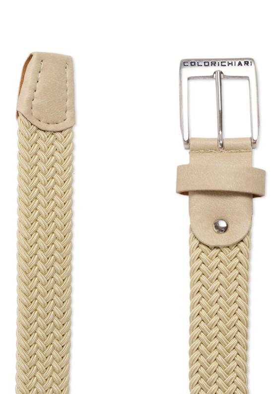 26SS [키즈] 콜로리 키아리 가죽 벨트 MJ988460 26 BEIGE - COLORI CHIARI