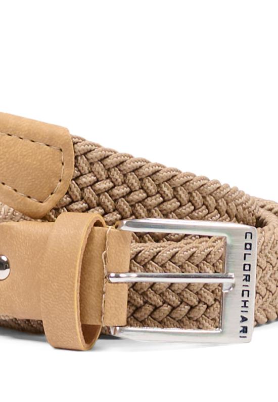 26SS [키즈] 콜로리 키아리 가죽 벨트 MJ988460 27 BROWN - COLORI CHIARI