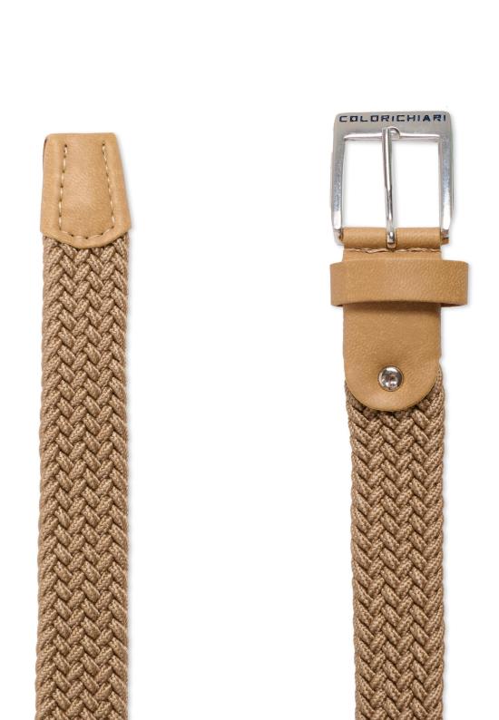 26SS [키즈] 콜로리 키아리 가죽 벨트 MJ988460 27 BROWN - COLORI CHIARI