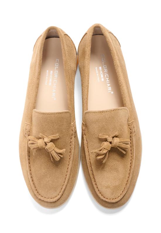 26SS [키즈] 콜로리 키아리 모카신 MJ958492 4868 27 BROWN - COLORI CHIARI