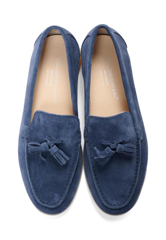 26SS [키즈] 콜로리 키아리 모카신 MJ958492 4868 66 BLUE - COLORI CHIARI