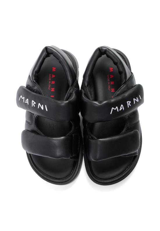26SS [키즈] 마르니 샌들 82306 VAR1 BLACK - MARNI