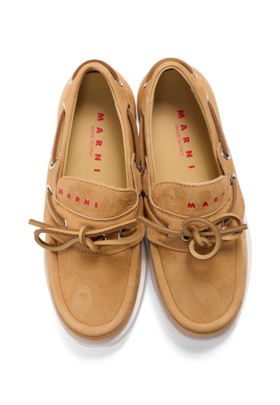 26SS [키즈] 마르니 모카신 82339 VAR1 BEIGE - MARNI