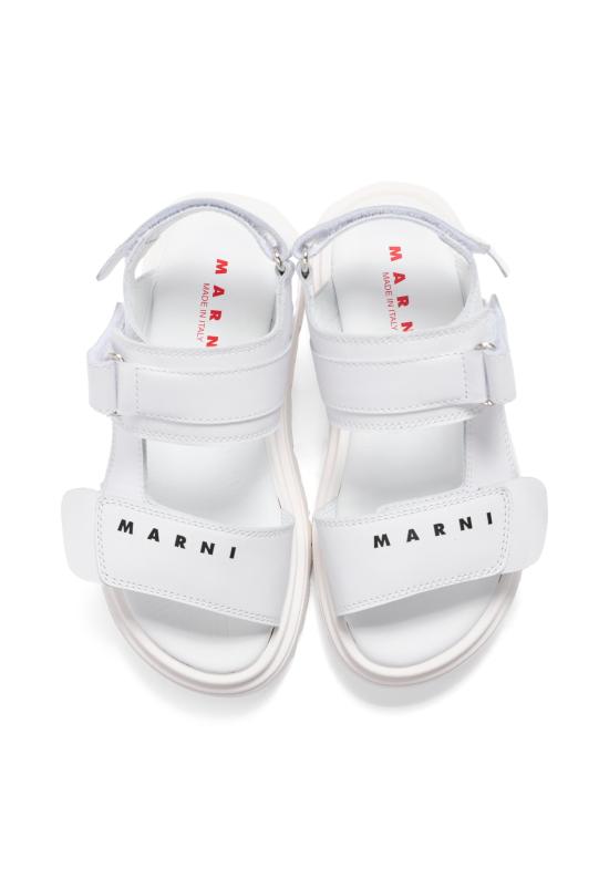 26SS [키즈] 마르니 샌들 82307 VAR2 WHITE - MARNI