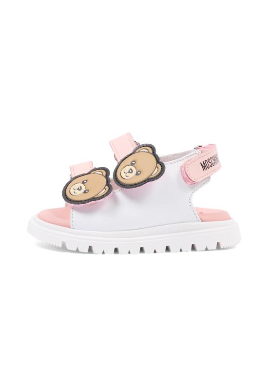 26SS [키즈] 모스키노 샌들 82933 VAR3 WHITE - MOSCHINO