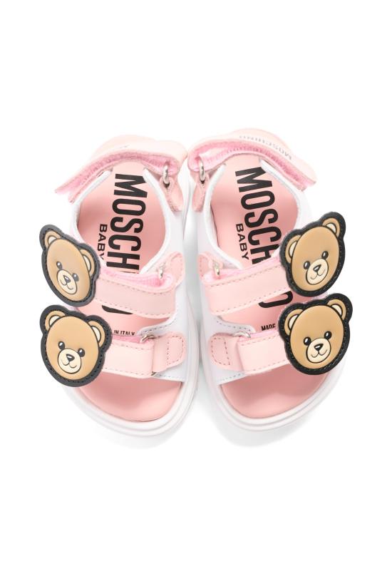 26SS [키즈] 모스키노 샌들 82933 VAR3 WHITE - MOSCHINO