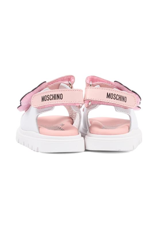 26SS [키즈] 모스키노 샌들 82933 VAR3 WHITE - MOSCHINO