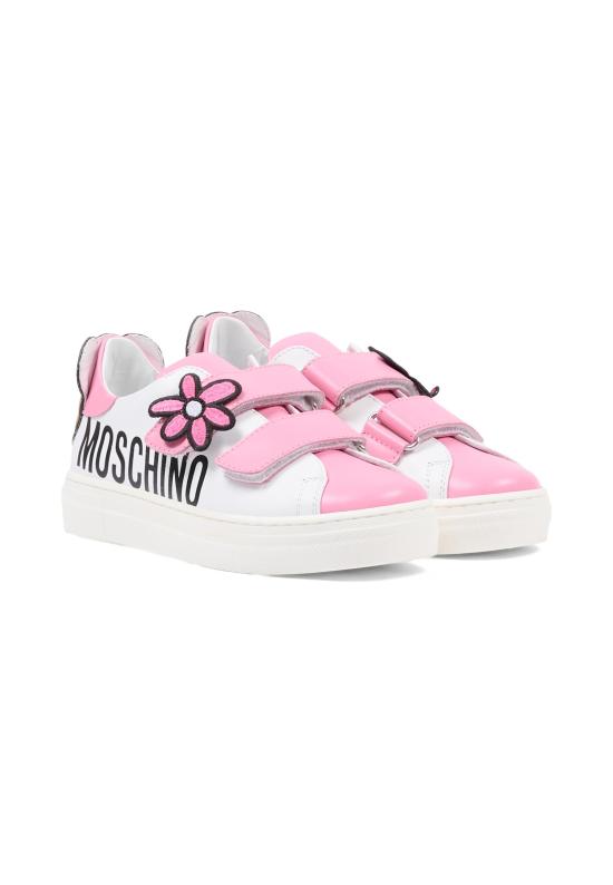 26SS [키즈] 모스키노 스니커즈 83070 VAR1 PINK - MOSCHINO